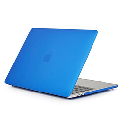 Wewoo Housse Sacoche Étui de protection pour ordinateur portable style givré pour MacBook Pro 13,3 pouces A1989 (2018) (bleu foncé)