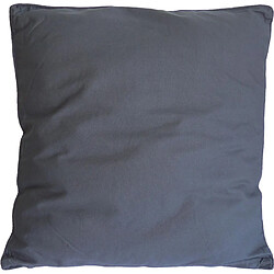 Jardindeco Coussin carré pour dossier de canapé 60 cm gris.