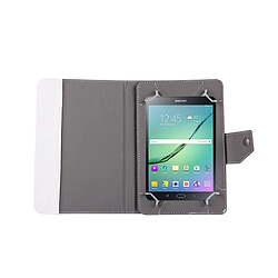 Wewoo Housse Étui blanc pour Samsung Galaxy Tab S2 8.0 T715 / T710, Cube U16GT, ONDA Vi30W, Teclast P86 8 pouces comprimés en cuir Crazy Horse Texture de protection Shell avec support pas cher