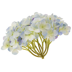 Acheter hortensia artificiel fleurs en soie arrangements floraux vert et violet