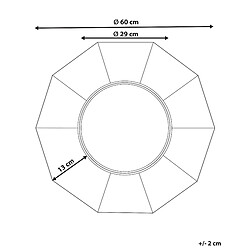 Avis Beliani Miroir ASEM Bois Marron