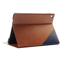 Wewoo Smart Cover bleu foncé pour iPad Pro 9,7 pouces cartes et portefeuille Étui en cuir avec rabat fentes pas cher