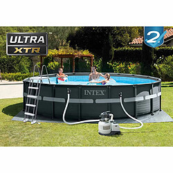 Avis Intex Piscine tubulaire ronde ultra frame 549 x 132 cm