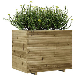 Avis vidaXL Jardinière 90x60x72,5 cm bois de pin imprégné