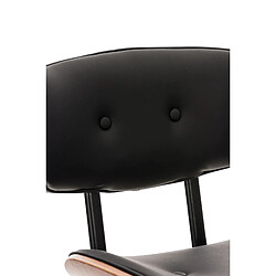 Non Tabouret de bar Sarnia simili cuir pas cher