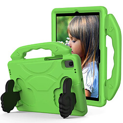 Coque en TPU antichoc avec béquille vert pour votre Samsung Galaxy Tab A8 10.5 (2021)