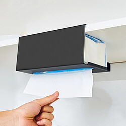 Acheter Universal Serviettes de salle de bains Serviettes de porte sous le distributeur de papier du placard Organisation Accessoires de cuisine | Porte-papier (noir)