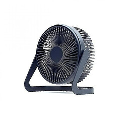 Petit Ventilateur Usb De Bureau 5 Pouces Plug In Mini Ventilateur Portable Silencieux Pour Petits Ventilateurs (noir)