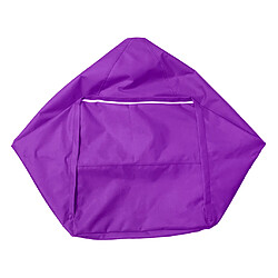 2 pièces imperméable sac de stockage de sac de haricot animal de stockage violet pas cher