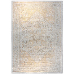 ICONIK INTERIOR Tapis Oriental Vintage - (290x200 cm) - Tarey Bleu