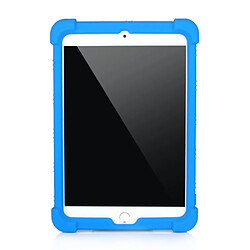 Coque en silicone Souple avec béquille bleu pour votre Apple iPad Mini 4/5