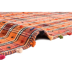 Vidal Tapis de laine 177x144 orange Jajim