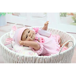 Acheter Universal Renaissance Baby Doll Wharf Silicone Doux 45 cm Poupée réaliste Nouveau-né Fille Mariée