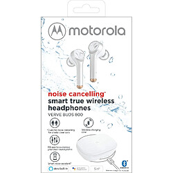 Motorola Ecouteurs Vervebuds 800 bluetooth 5.0 blanc