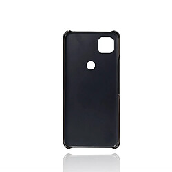 Coque en TPU + PU avec double porte-cartes noir pour votre Google 4A