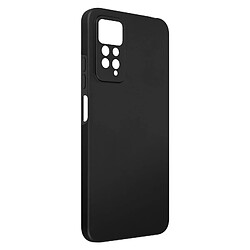 Avizar Coque intégrale Redmi Note 11/11s Arrière Rigide et Avant Souple noir