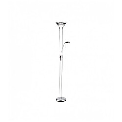 Endon Lampadaire Rome avec liseuse, chrome