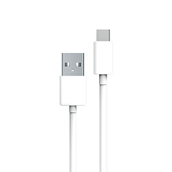 My Way Myway Câble USB-C vers USB 2.0 Charge 60W et Synchronisation 1m Blanc