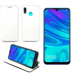 Xeptio Huawei P30 Etui coque blanc pochette Slim avec fenêtre