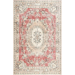 Avis Vidal Tapis de laine 292x185 beige Ultra Vintage