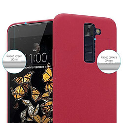 Acheter Cadorabo Coque LG K8 2016 Etui en Rouge