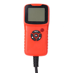 Outil de Test de cellule d'analyseur numérique de testeur de batterie de charge automobile professionnel 12V CCA pour voiture/bateau/moto pas cher