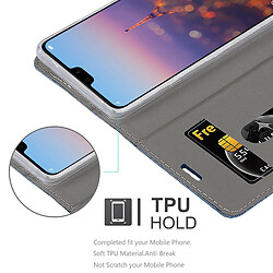 Cadorabo Coque Huawei P20 PRO / P20 PLUS Etui en Bleu pas cher