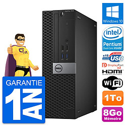 PC Dell OptiPlex 7040 SFF Intel G4400 RAM 8Go Disque 1To HDMI Windows 10 Wifi - Occasion