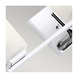 Acheter Elstead Lighting Applique murale Salle de bains Kichler Verre Opale,Acier,Zinc Chrome poli