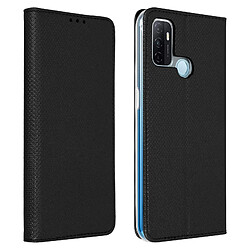 Avizar Étui Oppo A53 / A53s Housse Folio Porte-carte Fonction Support Noir