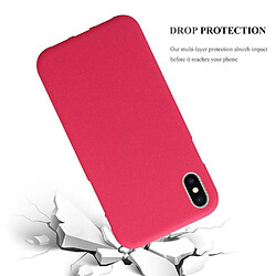 Acheter Cadorabo Coque iPhone XS MAX Etui en Rouge