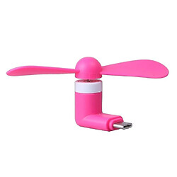 Mini Ventilateur USB Portable de Poche Rose de Type C pour Samsung Galaxy Tab S6 Lite