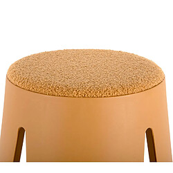 Acheter LEITMOTIV Lot de 3 tabourets Keystone - Ocre