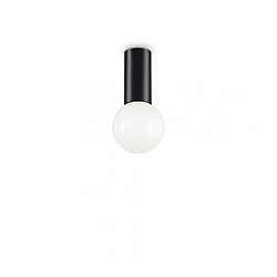 Ideal Lux Plafonnier Petit Métal Noir 1 ampoule 10cm