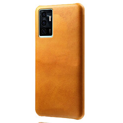 Coque en TPU + PU anti-griffes, orange pour votre Vivo S10e/Vivo V23e 4G/Vivo V23e 5G