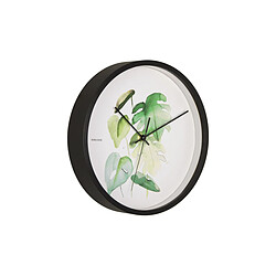 Horloge murale ronde Botanique - Monstera - Ø 26 x 4,5 cm - Karlsson