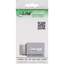 Avis InLine® Adaptateur USB 3.2 Interne USB-E Panneau Avant mâle vers USB-C Femelle