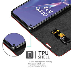 Acheter Cadorabo Coque Oppo A72 Etui en Rouge