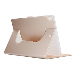 Wewoo Coque Étui en cuir à rabat horizontal couleur unie avec force de rotation 360 degrés pour iPad Pro 10.5 pouces (or)