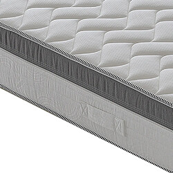 Materassi&Doghe Matelas 180x200 mémoire de forme à 9 zones différenciées 26cm de hauteur modèle Plus