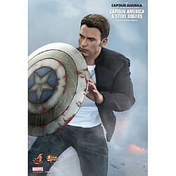 Avis Hot Toys MMS243 - Marvel Comics - Captain America : The Winter Soldier - Captain America & Steve Rogers