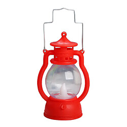 Lanterne LED Lampe à Huile Table Porche Cabine Cave Rouge Clair