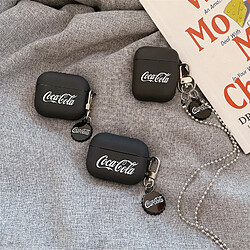 GUPBOO Airpods Coque Housse Étui Protecteur Compatible pour AirPods 3-Pendentif Coke givré