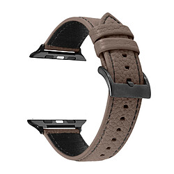 Avizar Bracelet Apple Watch 42 - 49mm Marron