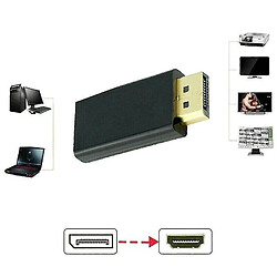 Universal Afficher le port DP mâle à HDMI Femelle Adaptateur FEME CONVERTER CONVERTER HDTV PC TV