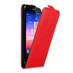 Cadorabo Coque Huawei ASCEND P7 Etui en Rouge