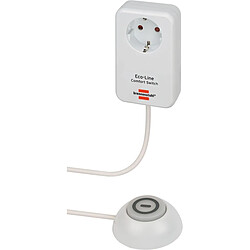 Brennenstuhl Adaptateur Comfort Switch EL CSA 1 interrupteur pour pied externe et confortable