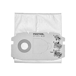 Sac filtre SELFCLEAN Festool SC FISCT MIDI5 498411