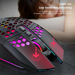 Yonis Souris Gaming Lumineuse 8 Touches 1600DPI pas cher