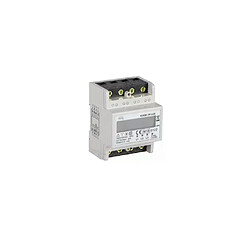 Kanlux Compteur de Consommation Électrique pour Rail TH35 Circuit Triphasé